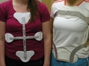 CASH (left) & Jewett (right) braces - courtesy of Orthotic & Prosthetic Technologies, Inc., San Marcos, TX