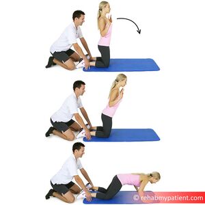 Image of nordic hamstring curl