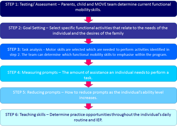 six steps involved in MOVE program