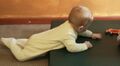 Prone on step