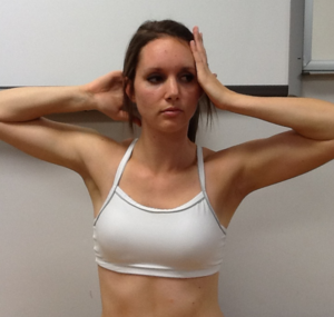 cervical rotation isometrics
