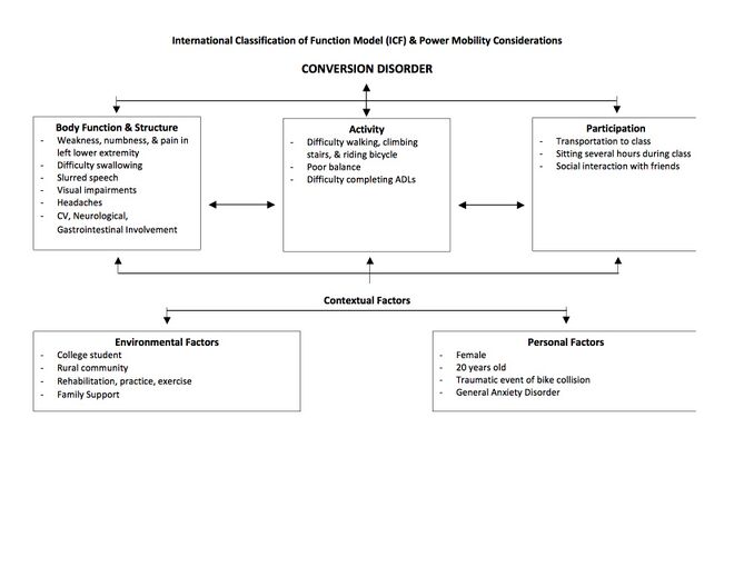 ICF Model for this patient